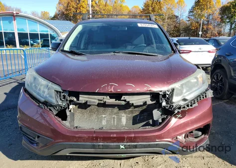 2016 Honda Cr-V Se from USA, damaged, VIN 2HKRM4H47GH657451